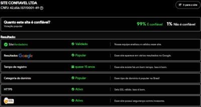Site verificado e verdadeiro:15wincom